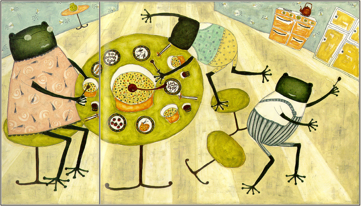 The Green Frogs (06),绘本,绘本故事,绘本阅读,故事书,童书,图画书,课外阅读